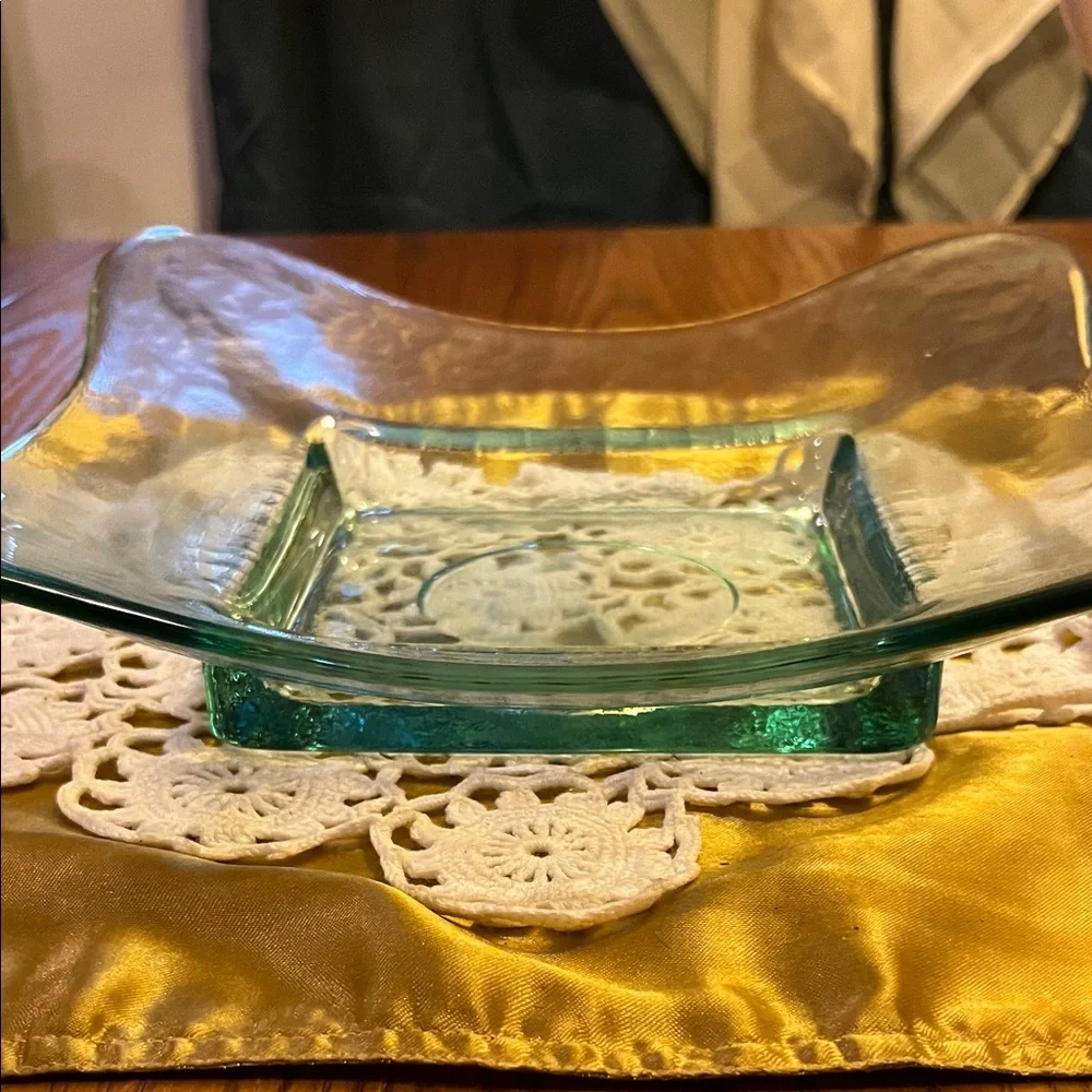Elegant Glass Bath Tray
